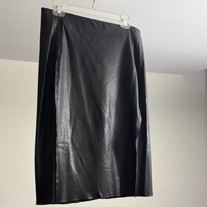 LOFT Black Pencil Skirt